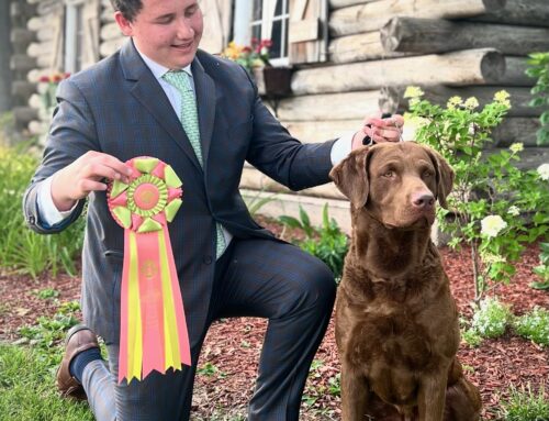 Team Otto Wins Best Junior at Burlington Wisconsin Kennel Club